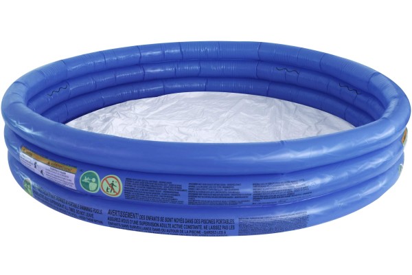 BESTWAY Planschbecken 3 Ring blau Kinder Baby Pool 152x30 cm