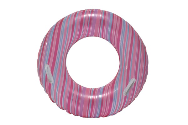Schwimmring Streifen BESTWAY 91 cm pink-blau Schwimmreifen