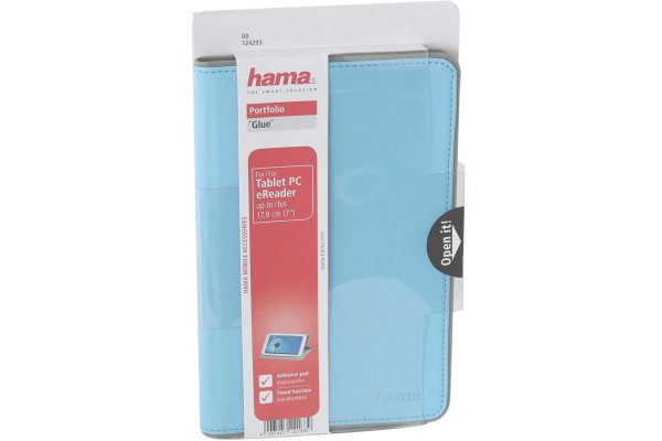 Hama Portfolio Glue eReader Tablet Hülle 17,8 cm bis 7 blau