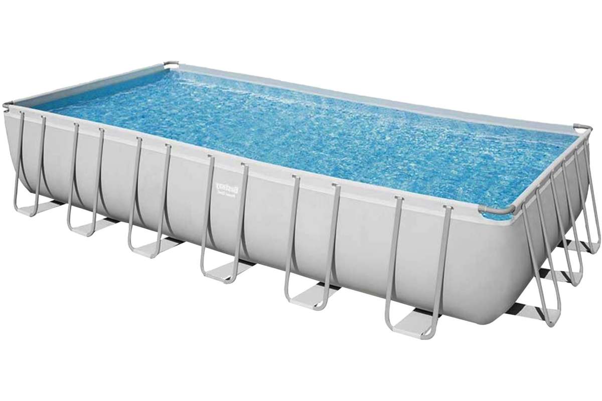 Bestway Frame Pool 56475 KomplettSet 732 x 366 cm eckig