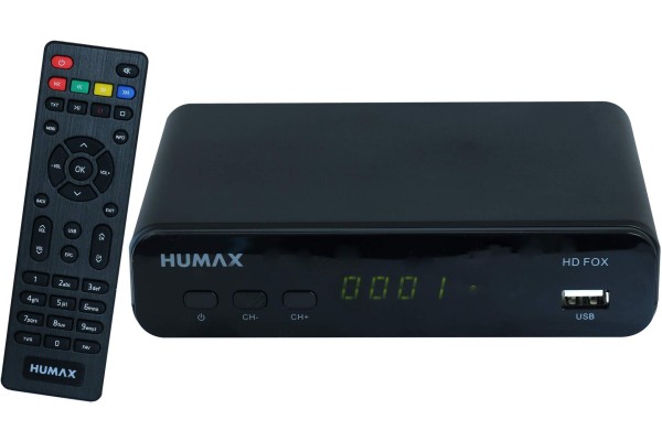 HUMAX HDTV Satelliten Receiver HD Fox PVR-ready Scart HDMI TV Fernsehen