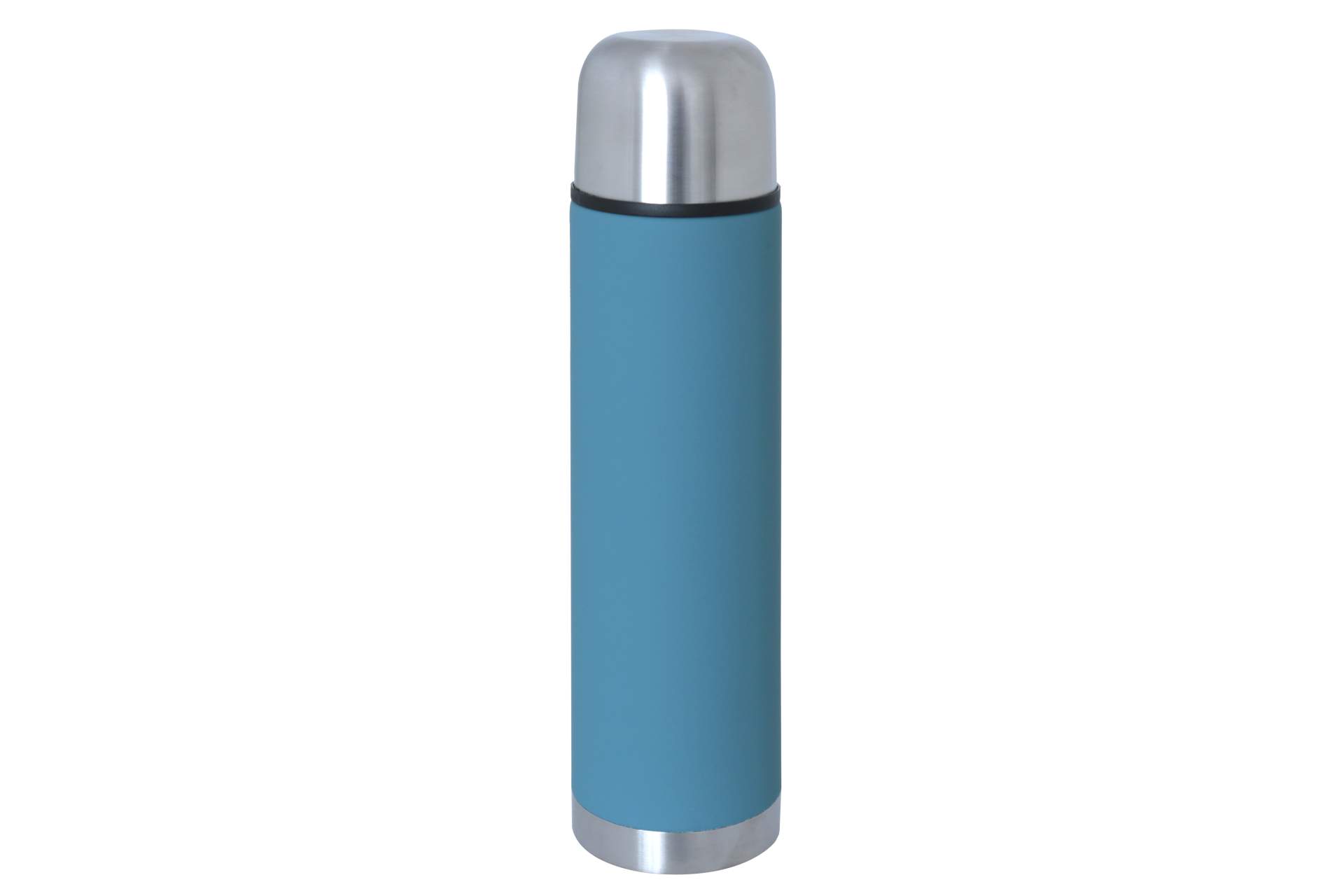 Edelstahl Thermoskanne blau 1,5l Isolierkanne Isolierflasche