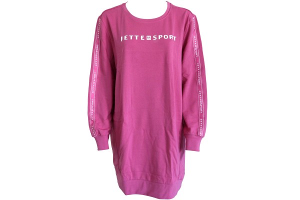 Jette Sport Sweatkleid pink Größe XL 48/50 Baumwolle Viskose