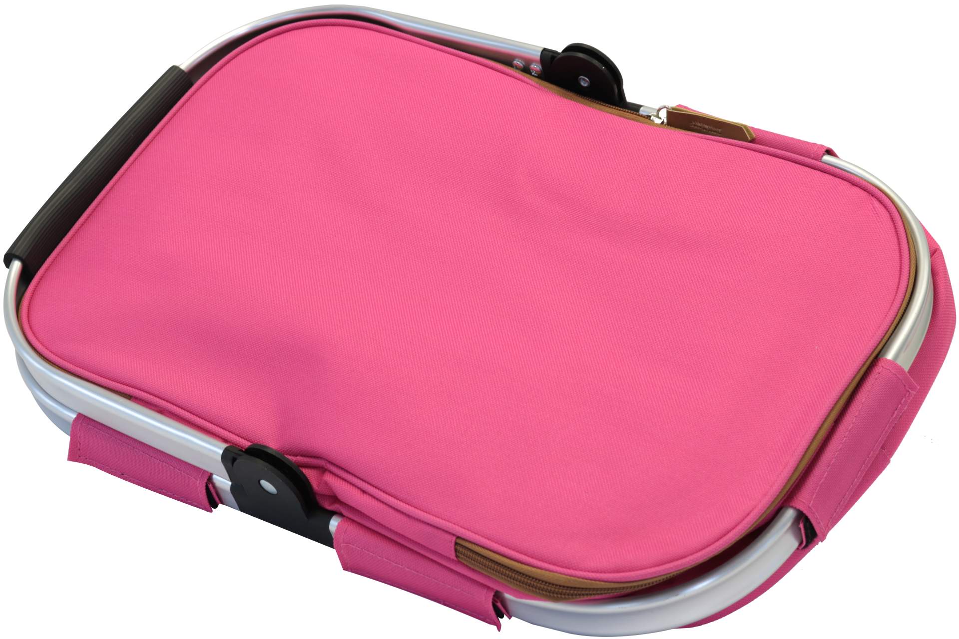 Einkaufs Korb Premium 23L faltbar Pink Einkaufskorb isoliert 46 cm, Haushaltswaren, Küche und Haushalt, Wohnen