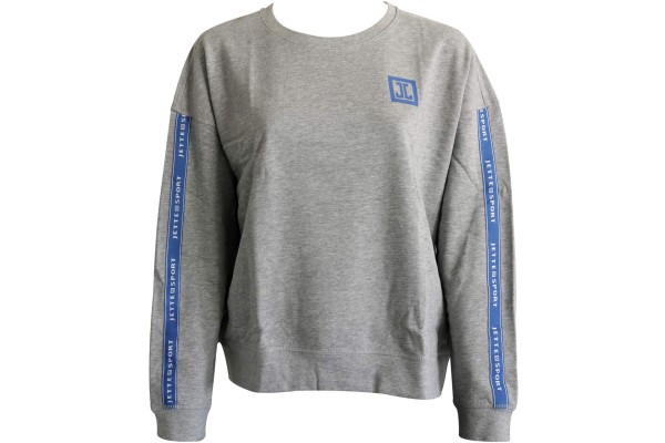 Jette Sport Sweatshirt grau Größe XL 48/50 Baumwolle Polyester