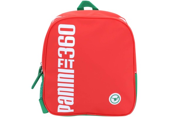 Panini Kinderrucksack FIT 360 rot weiß grün 25 x 23 x 10 cm